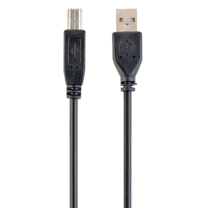 Cablu de comunicație Cablexpert CCP-USB2-AMBM-10, USB Type-A/USB Type-B, 3m, Negru