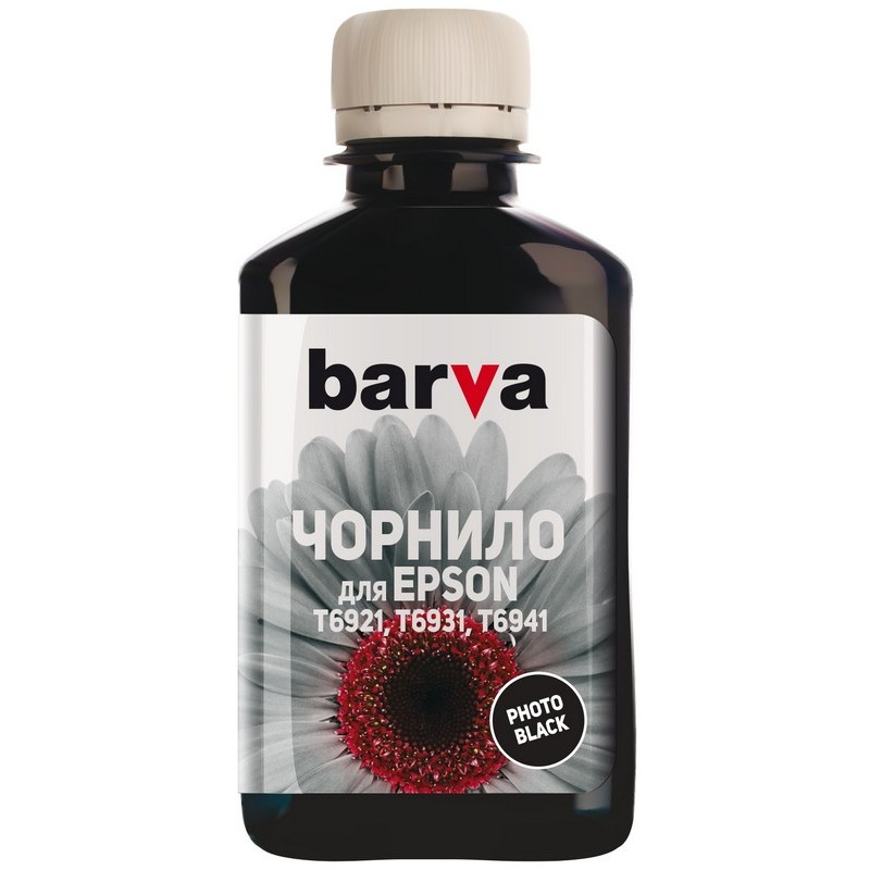 Ink Barva for Epson T6931 black 180gr compatible