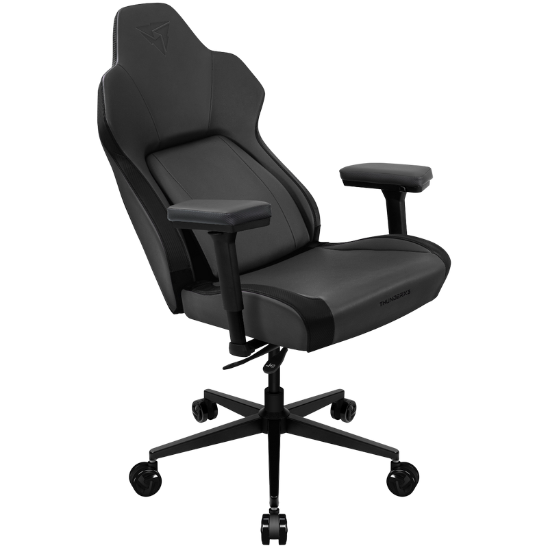 Scaun Gaming ThunderX3 Core Smart Modern, Plasă Respirabilă, PU Piele, Negru