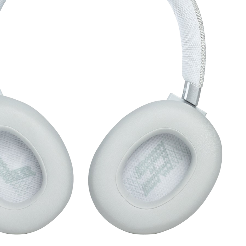 Headphones  Bluetooth  JBL   LIVE660NC White, On-ear, active noise-cancelling
