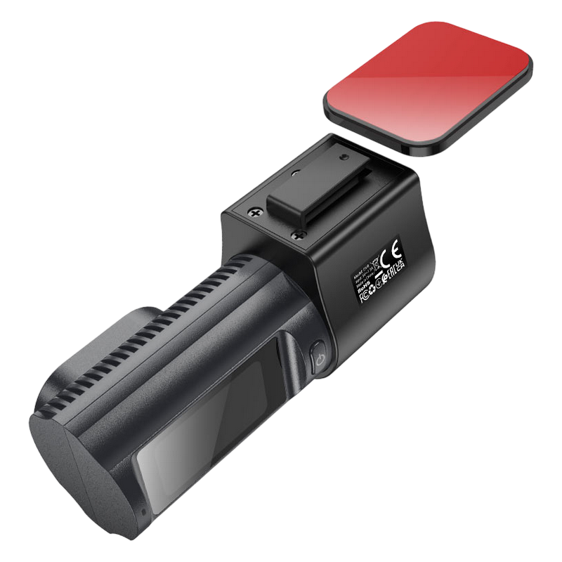 Комплект видеорегистраторов передней и задней панели автомобиля Hoco DV8 Черный