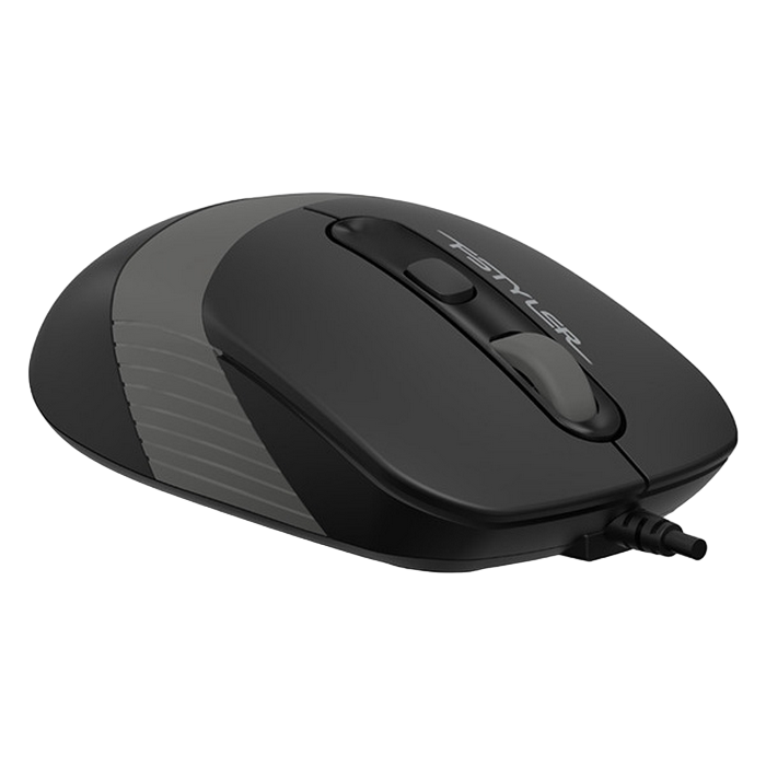 Мышь A4Tech FM10, Чёрный/Серый