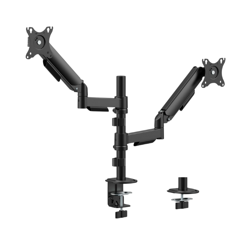 Suport birou pentru monitoare Gembird MA-DA2P-02 Negru