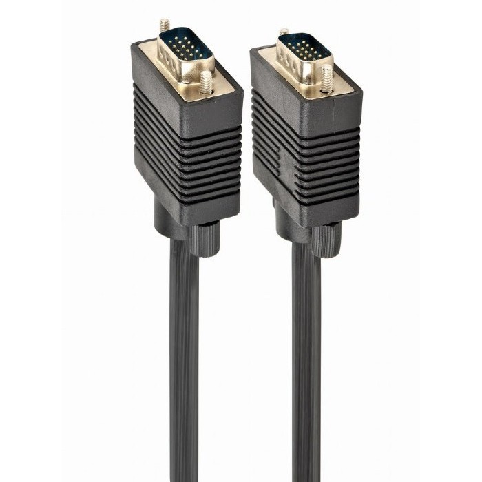 Cable VGA Premium  1.8m, HD15M/HD15M Black, Cablexpert, CC-PPVGA-6B