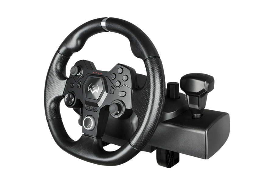 Игровой руль SVEN GC-W900, Чёрный