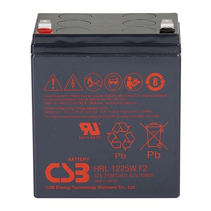 Acumulator UPS CSB HRL1225W, 12V 6