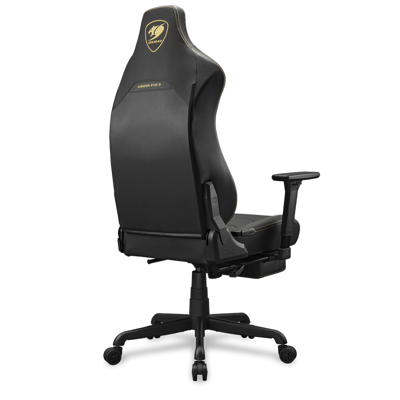 Scaun Gaming Cougar Armor EVO S, PU Piele, Negru | Auriu