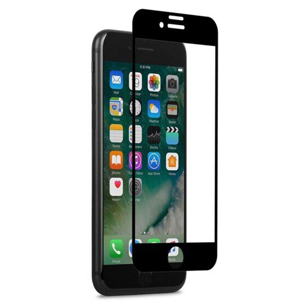 Sticlă de protecție Moshi IonGlass - iPhone 7+/8+, Negru