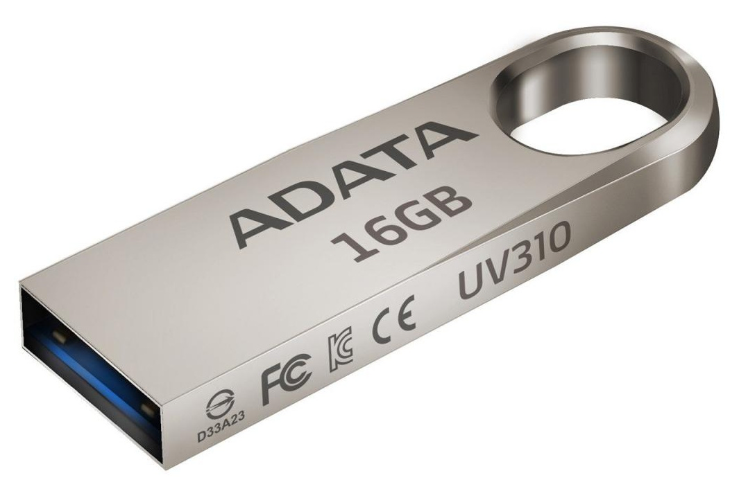 Memorie USB ADATA UV310, 16GB, Argintiu