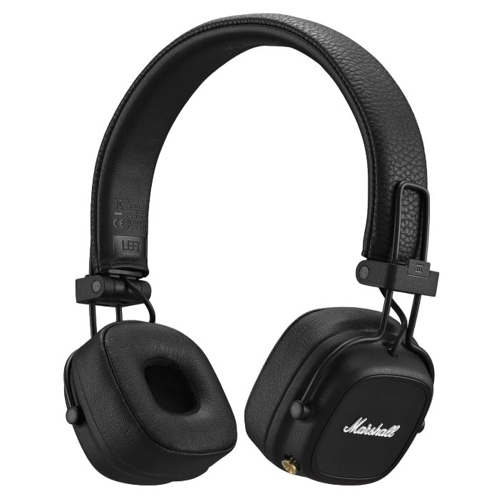 Marshall Major IV Bluetooth Headphones - Black