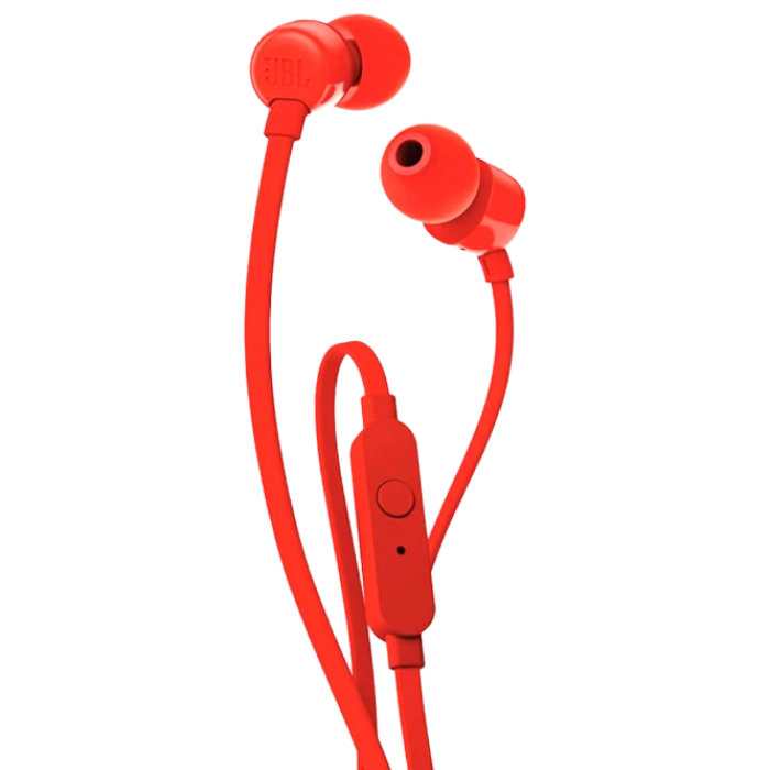 Earphones  JBL T110 Red