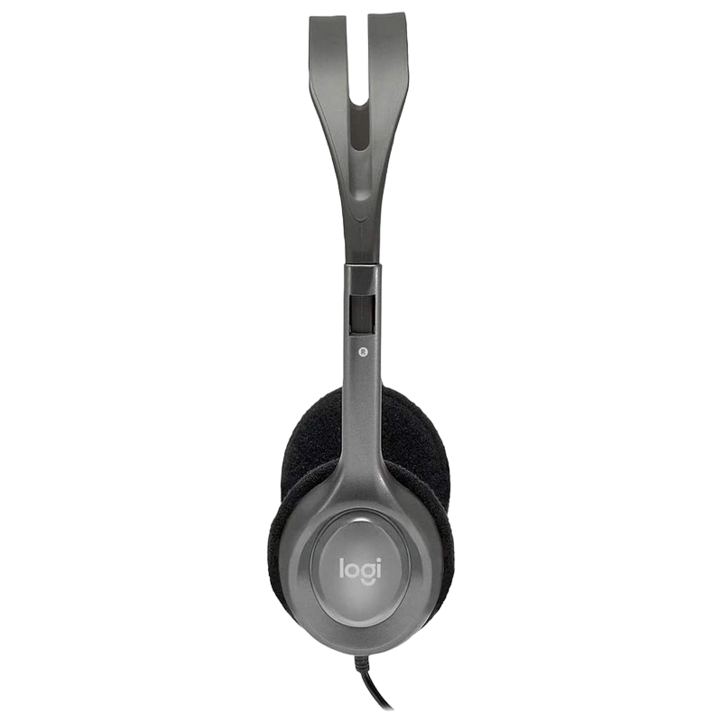 Гарнитуры для Колл-центров Logitech H110, Проводной аналоговый, Серый