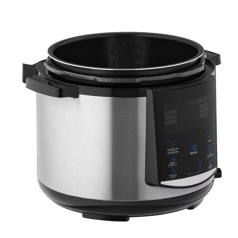 Мультиварка-скороварка ardesto mpc-p225, серебристый | черный Thumbnail 3