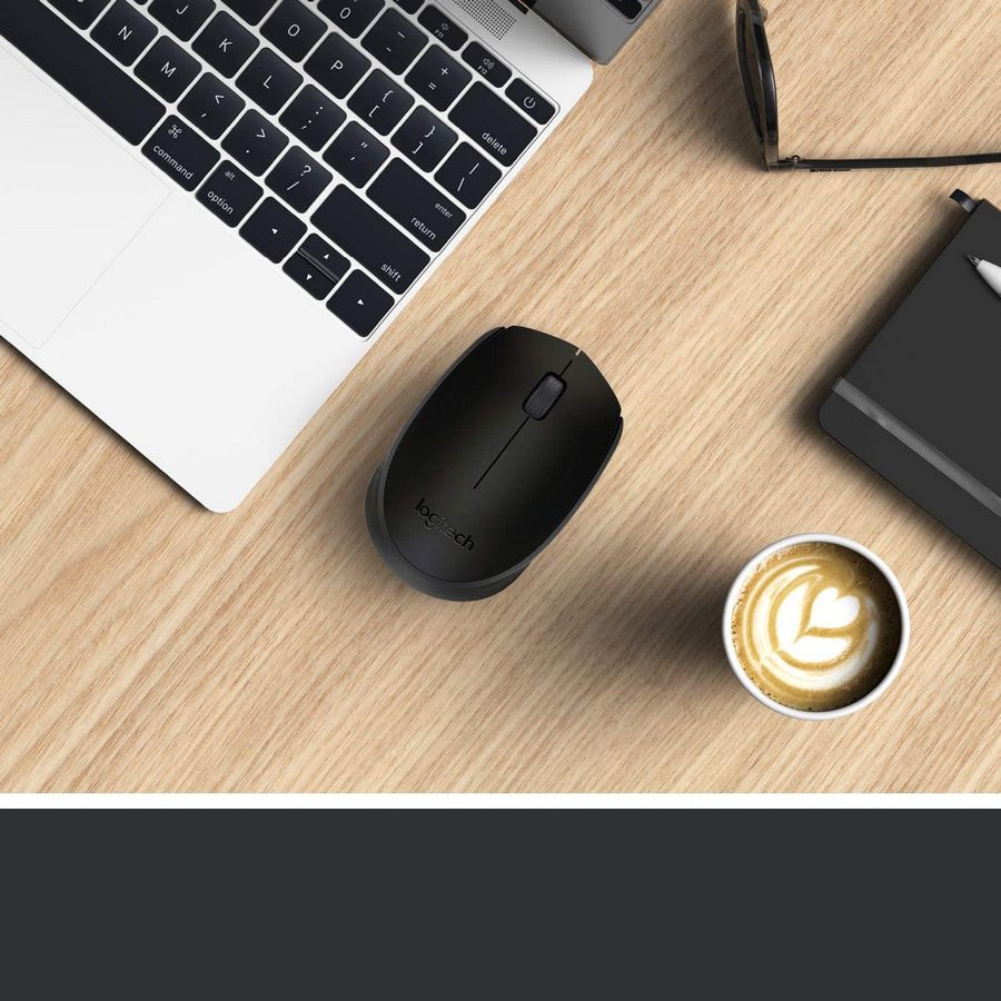 Беcпроводная мышь Logitech B170, Чёрный
