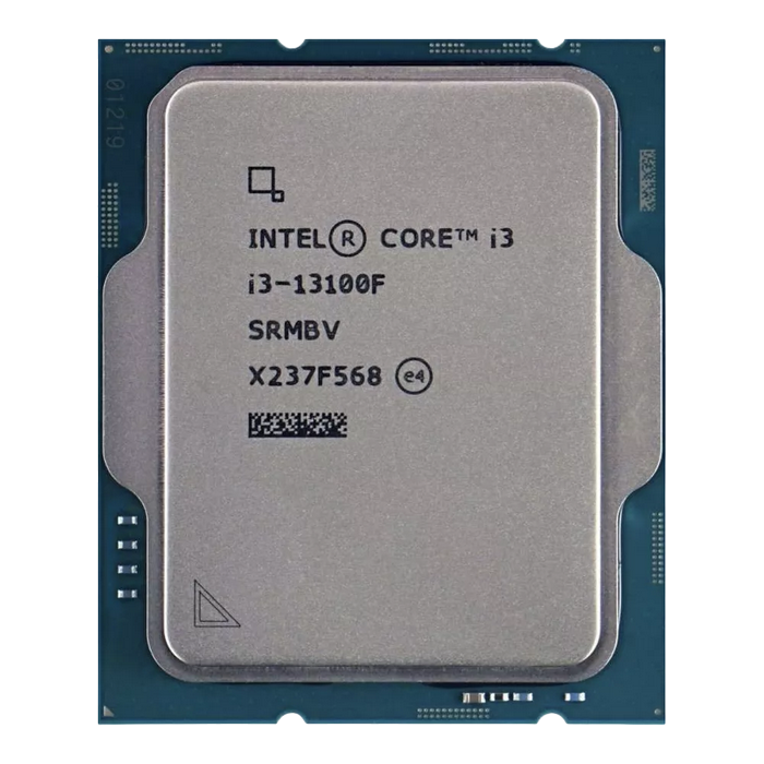 Procesor Intel Core i3-13100F, Fără grafică integrată, Tray