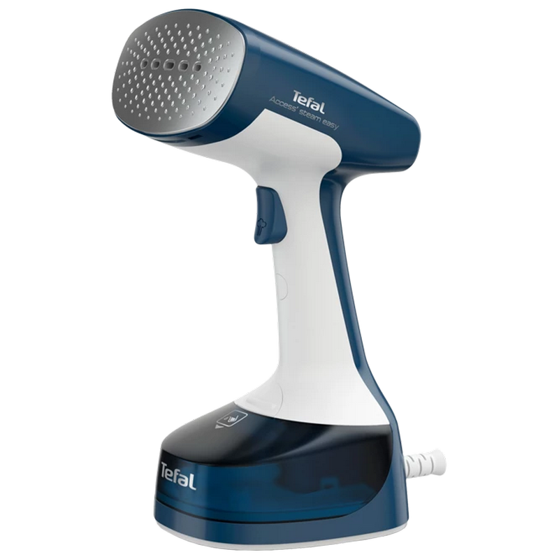 Aparat de călcat vertical cu aburi Tefal DT7130E1, Albastru | Alb