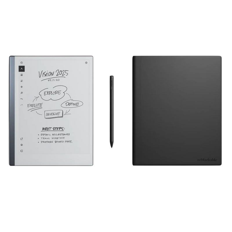 Электронная книга reMarkable 2 Book Folio Premium Зеркально-чёрный