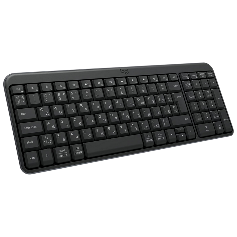 Клавиатура Logitech K250 Мембрана Черный