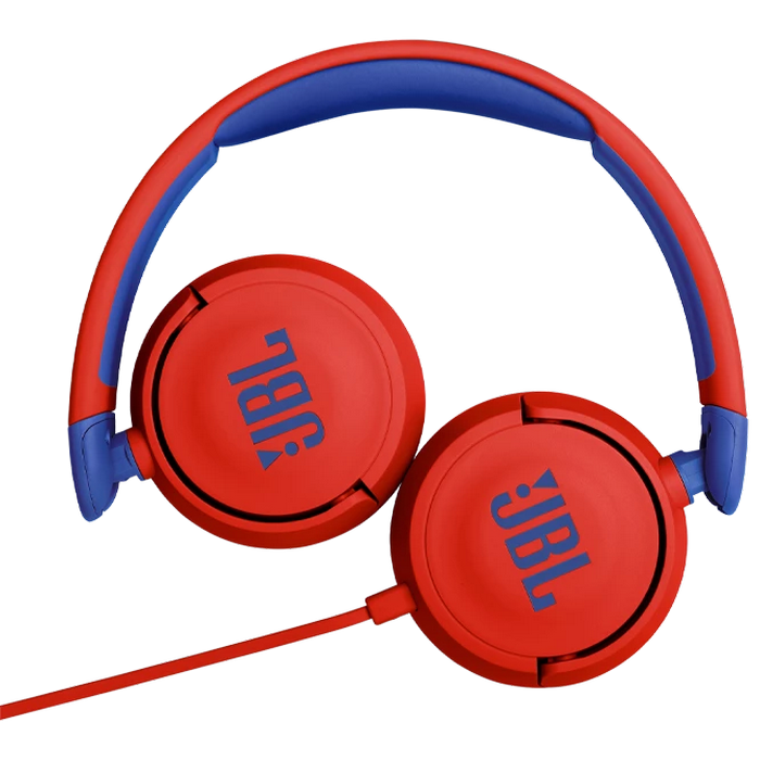 Детские наушники JBL JR310, Bluetooth/Проводное аналоговое, Красный