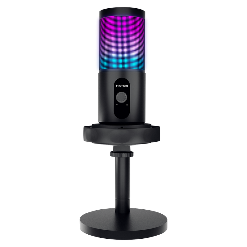Microfon Gaming HATOR Signify RGB USB Negru