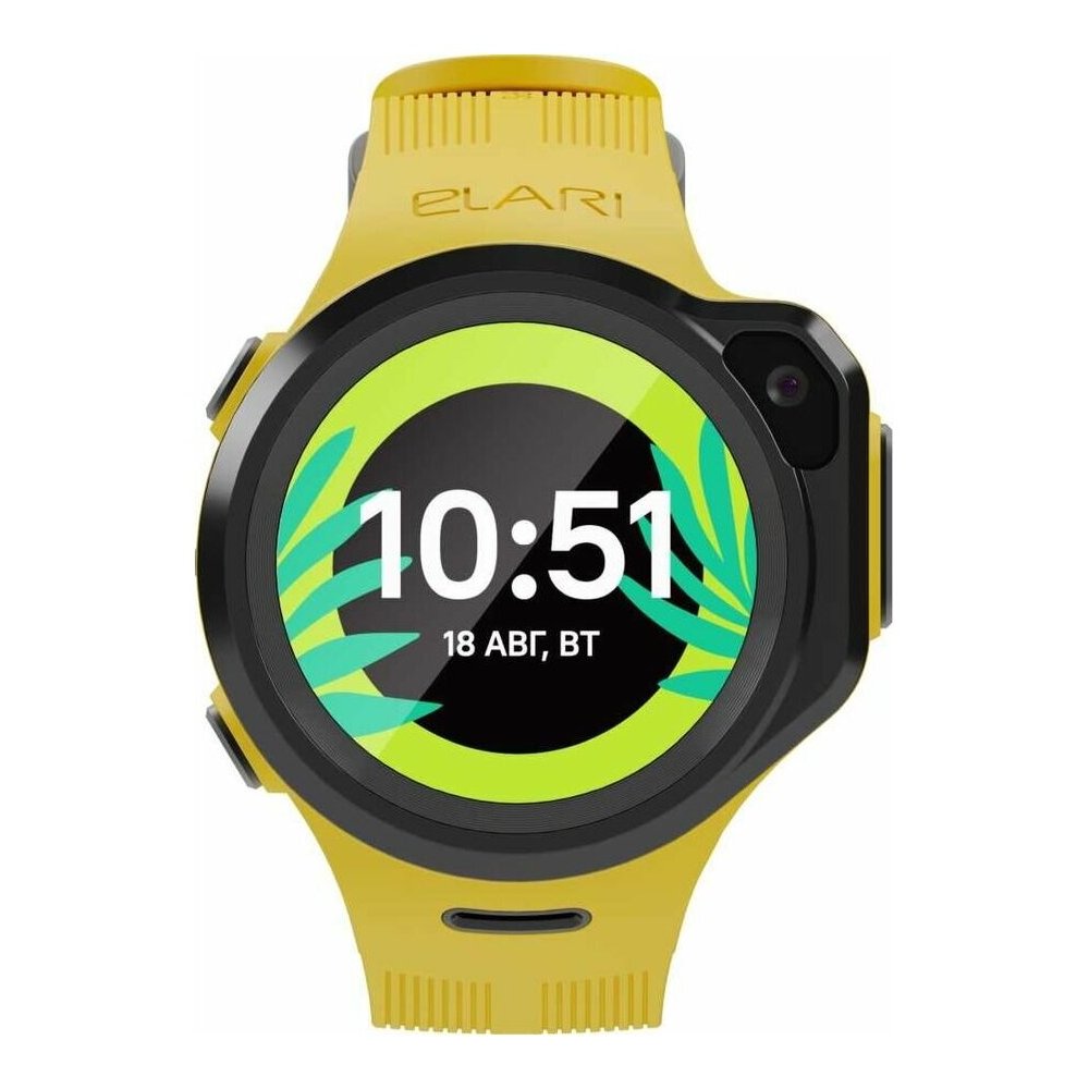 Детские часы Elari KidPhone 4GR, , Жёлтый