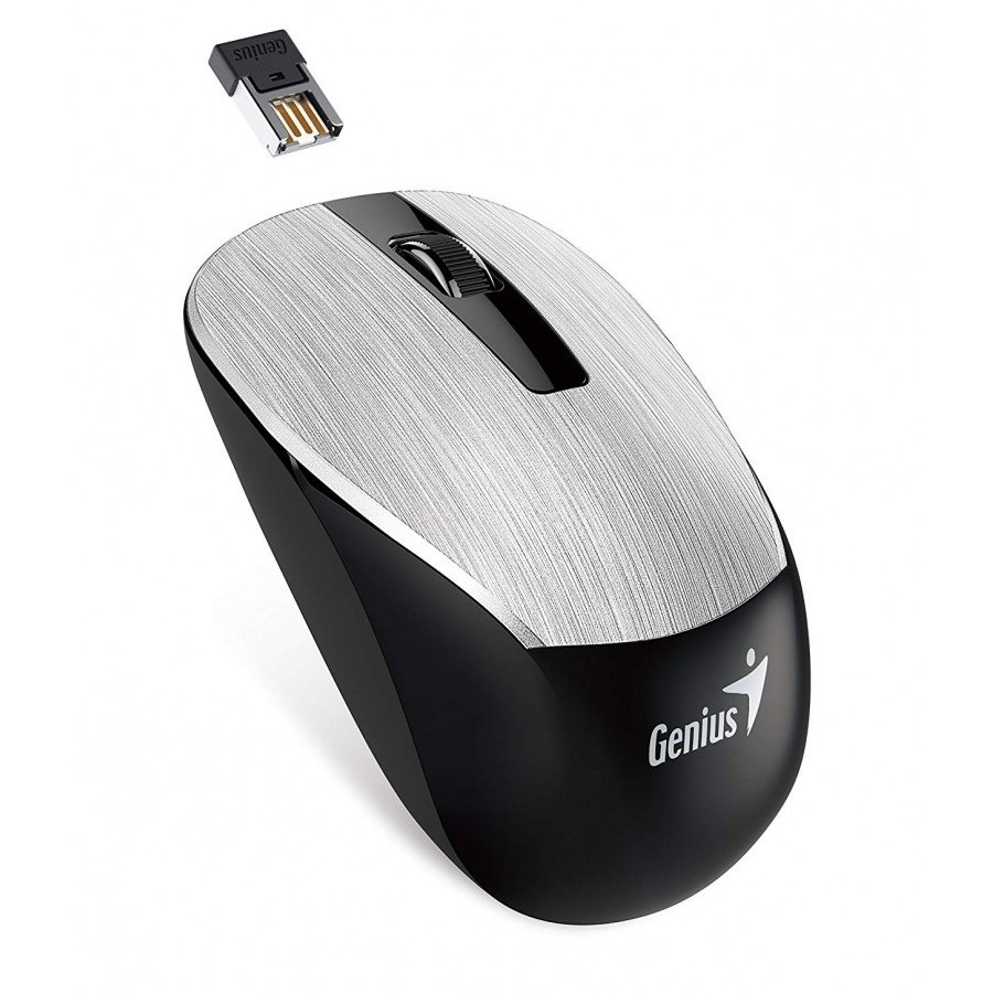 Беcпроводная мышь Genius NX-7015, Серебристый
