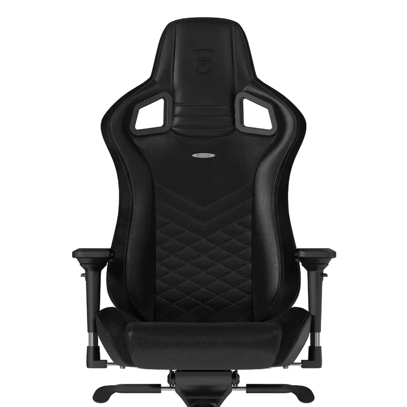 Игровое кресло Noblechairs Epic, Искусственная кожа, Черный/Красный
