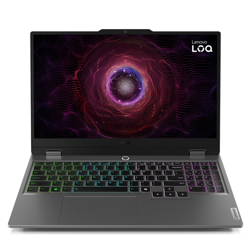 Laptop Gaming 15,6" Lenovo LOQ 15ARP9, Luna Grey, AMD Ryzen 7 7435HS, 24GB/1024GB, Fără SO