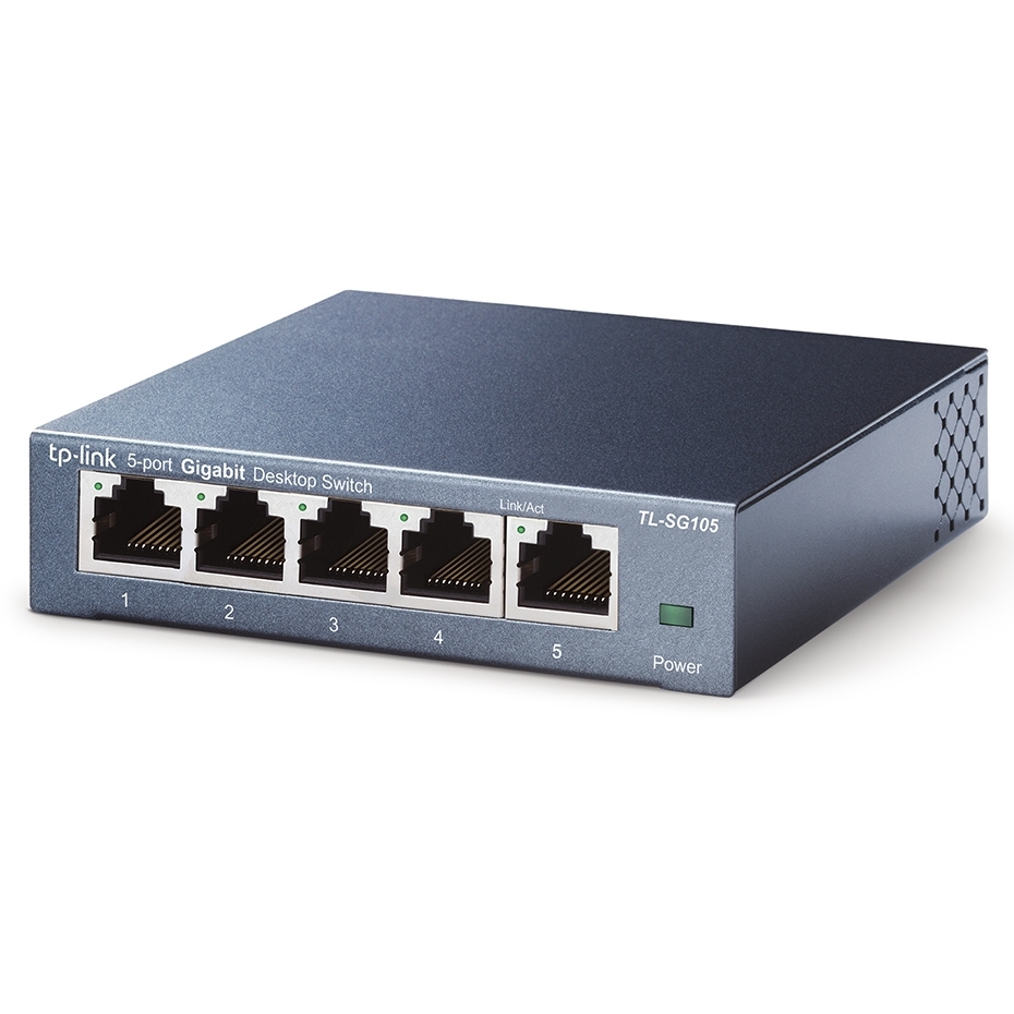 .5-port 10/100/1000Mbps Switch TP-LINK 