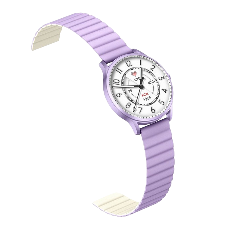 Kieslect Smart Watch Lora, Bling Strap, Purple