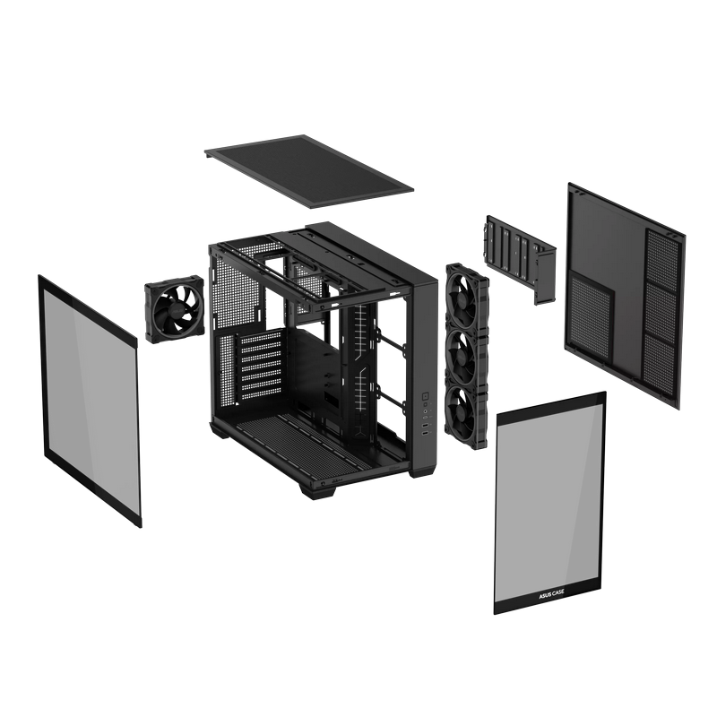 Компьютерный корпус ASUS A32 Plus Midi-Tower Черный