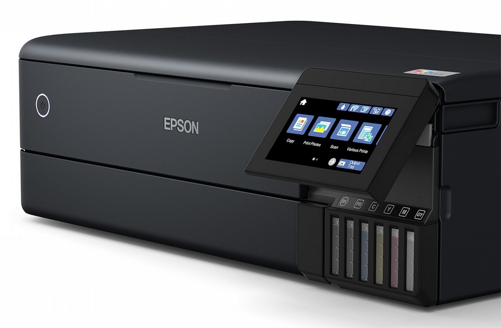 Струйный МФУ Epson L8180, Чёрный