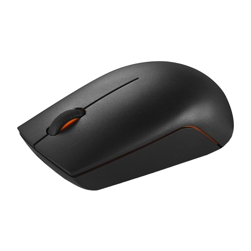 Беcпроводная мышь Lenovo 300 Compact, Чёрный