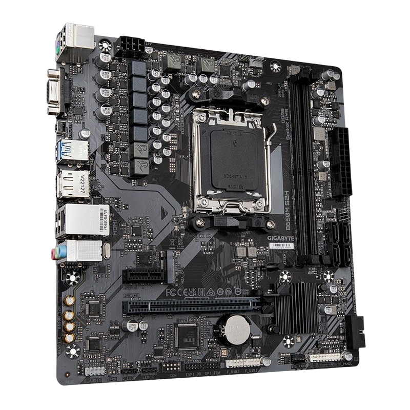 Placă de bază Gigabyte B650M S2H, AM5, AMD B650, Micro-ATX