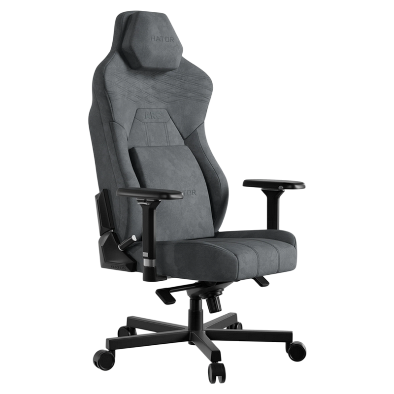 Scaun Gaming HATOR Arc 3 XL Velur Gri