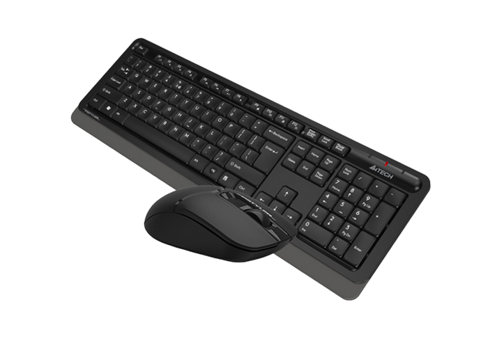 Клавиатура и мышь A4Tech FG1012S, Беспроводное, Чёрный