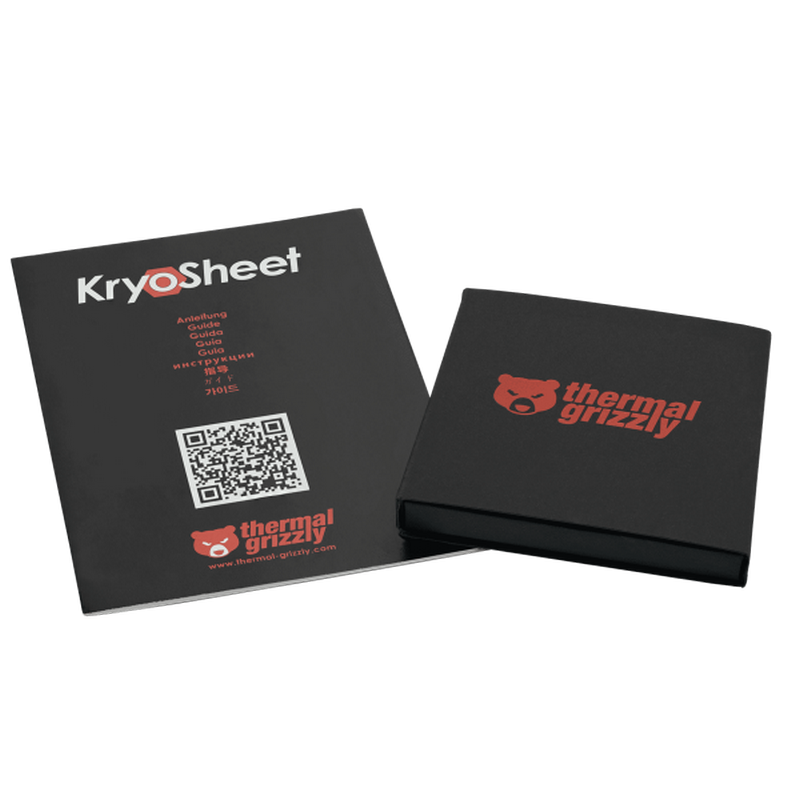 Pad Termic Thermal Grizzly KryoSheet, 38x38mm, Anthracit