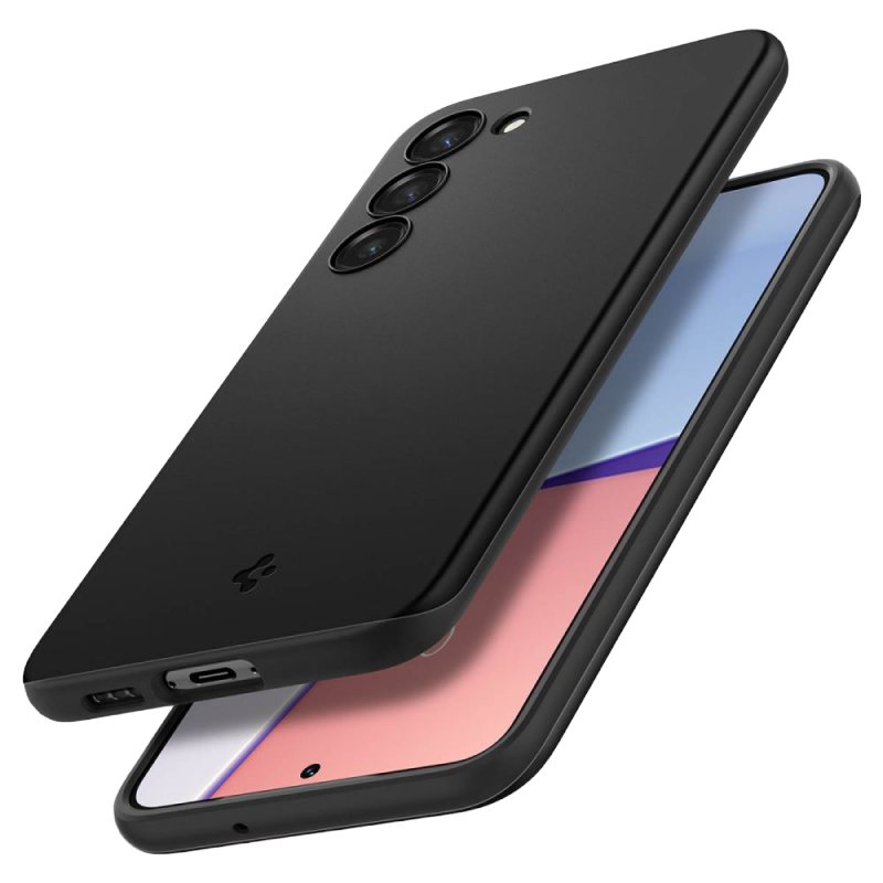 Spigen Samsung S23+, Thin Fit, Black