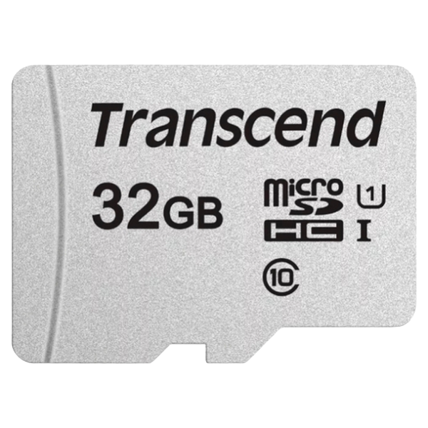 .32GB MicroSD (Class 10) UHS-I (U1), Transcend 