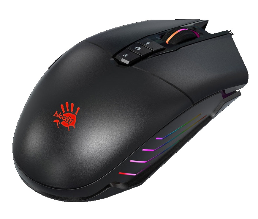 Игровая мышь Bloody P91s, Чёрный