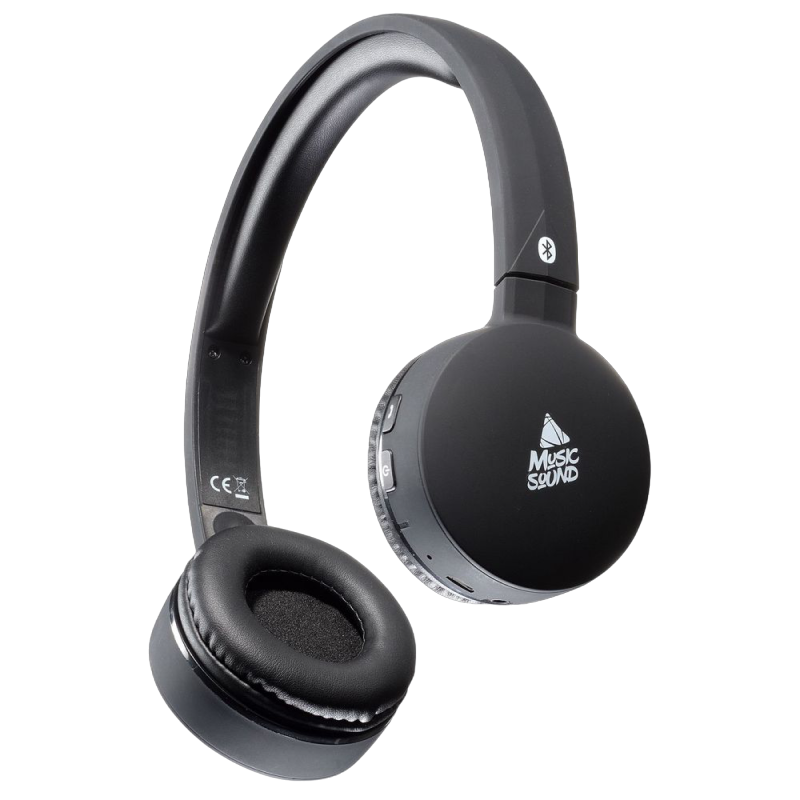 Наушники для домашнего развлечения Cellularline Music Sound, Bluetooth, Чёрный