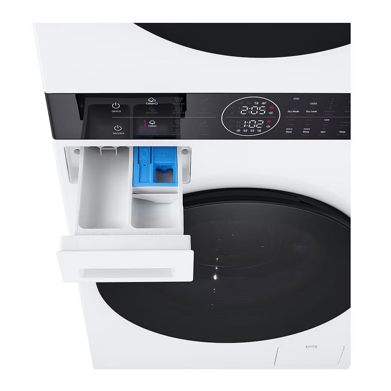 Mașină de spălat cu uscător LG WT1210WWF Alb