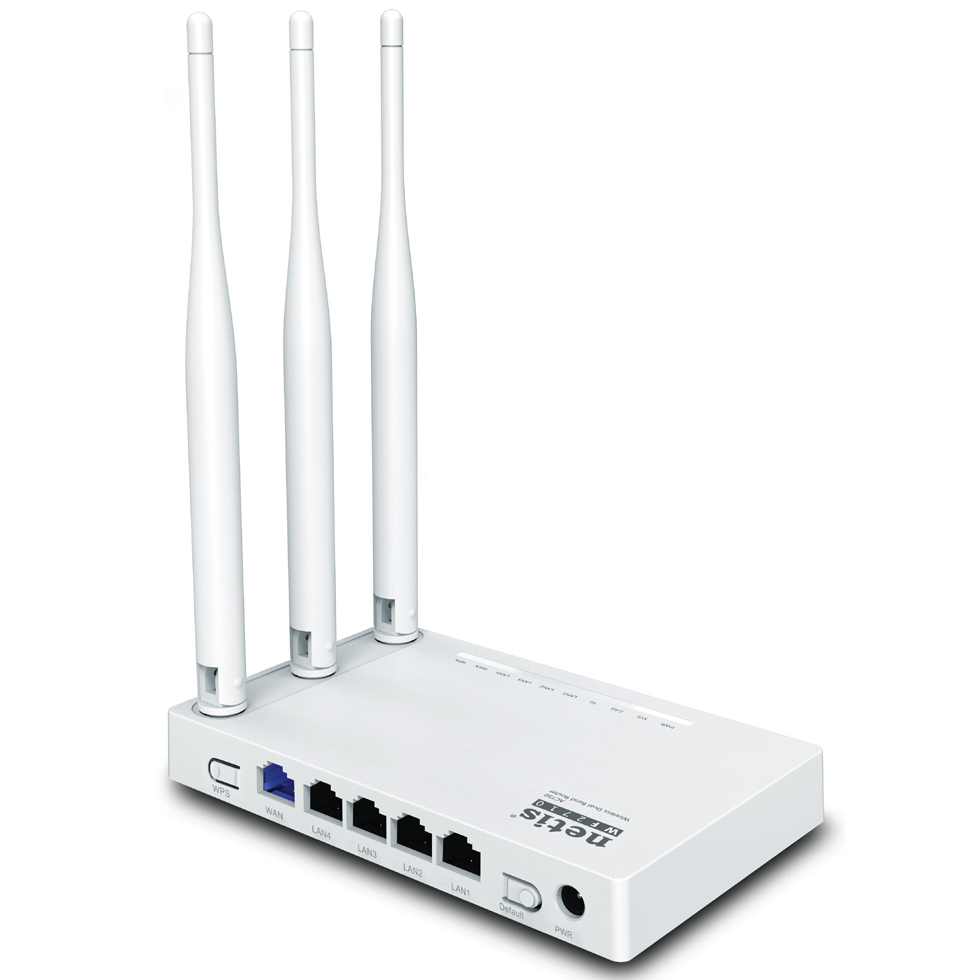 Netis WF2710, IEEE 802.11ac/n/a 5GHz, IEEE 802.11b/g/n 2.4GHz