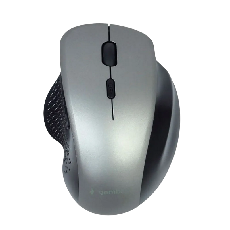 Mouse Wireless Gembird MUSW-6B-02, Gri | Negru