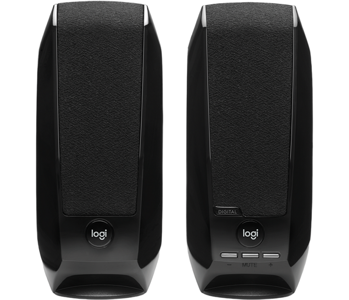 Компьютерные колонки 2.0 Logitech S150, Чёрный