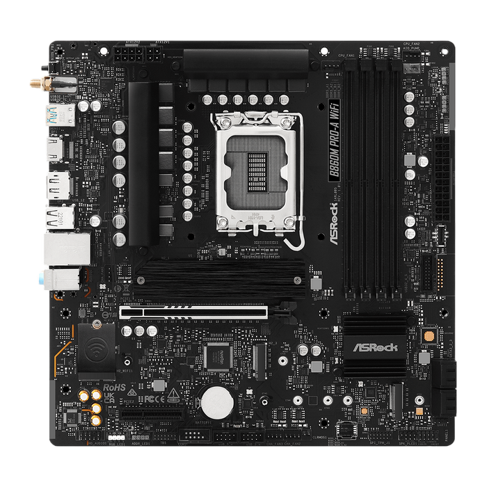 Материнская плата ASRock B860M PRO-A WIFI LGA1851 Micro-ATX