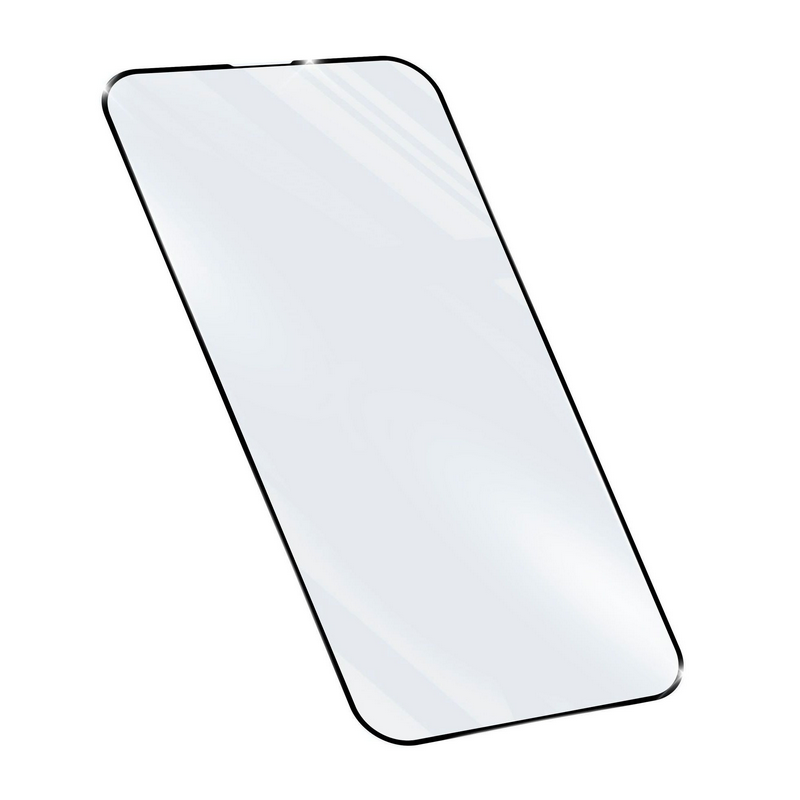 Sticlă de protecție Cellularline Impact Glass Capsule - iPhone 16 Pro Max, Negru