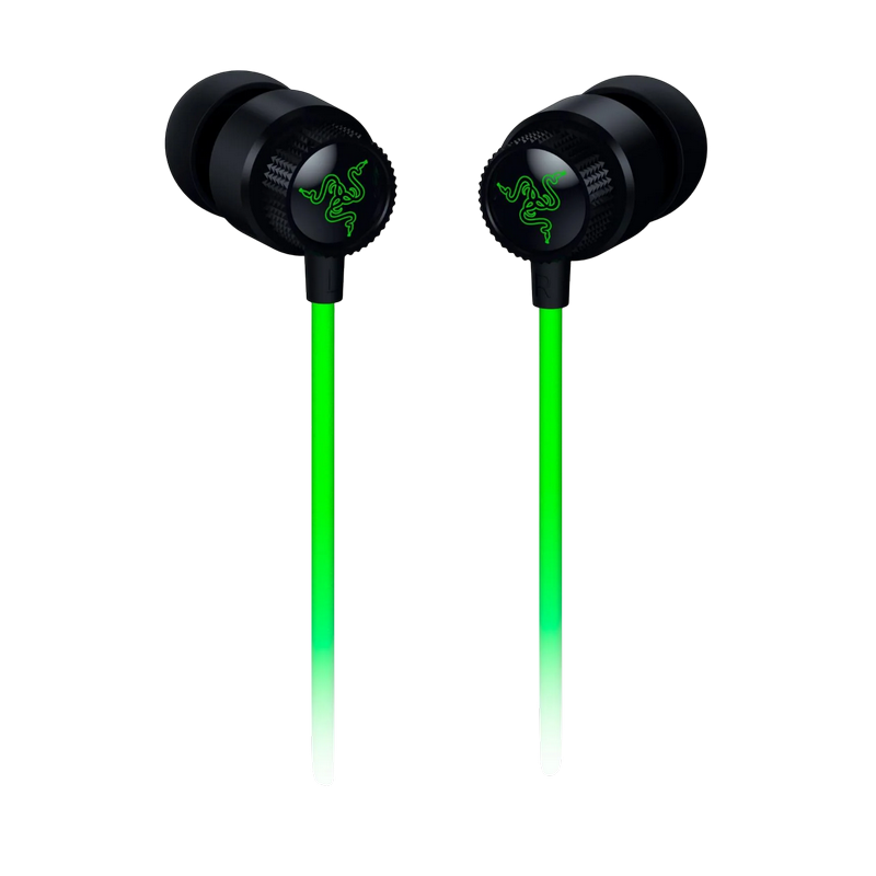 Наушники Razer Hammerhead V3 Чёрный | Зелёный