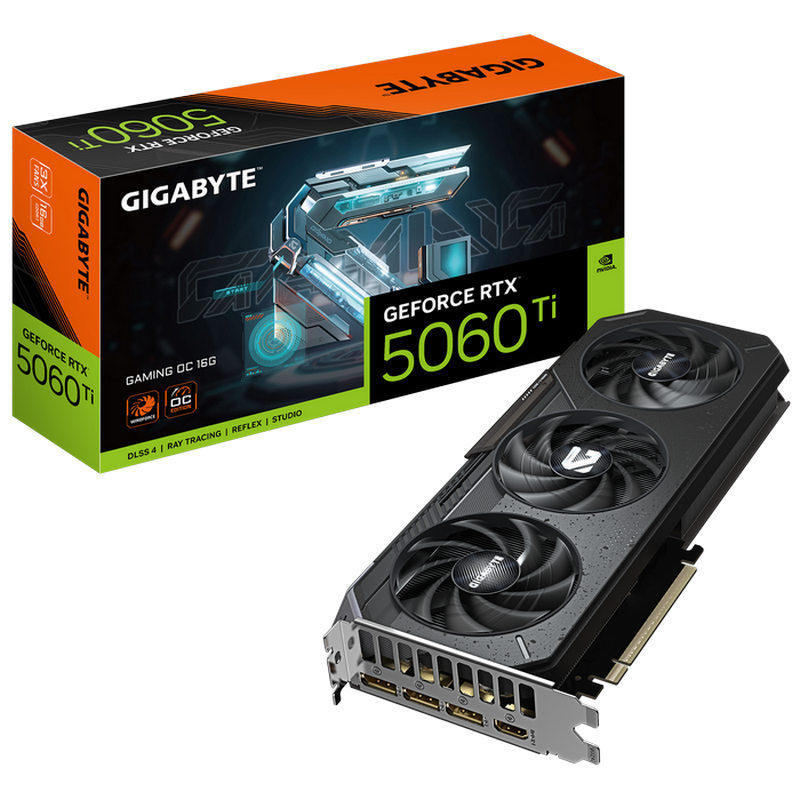 Placă Video Gigabyte GV-N506TGAMING OC-16GD, 16GB GDDR7 128bit