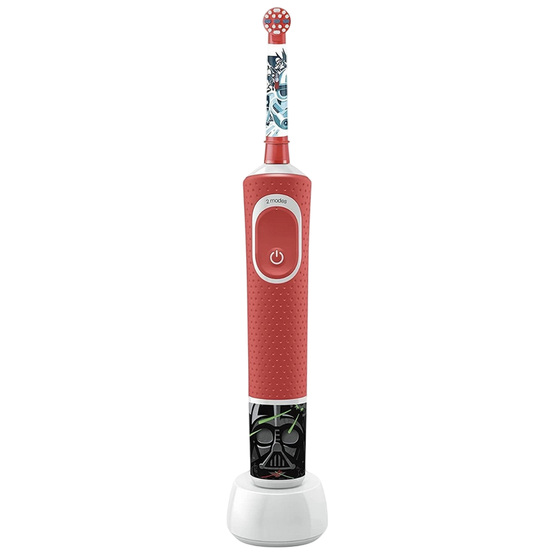 Periuță de dinți electrică Braun Oral-B Kids Vitality D100 StarWars, Roșu